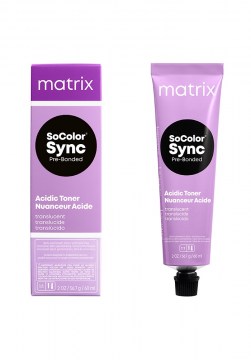 Matrix Color Sync Sheer Acidic Toner číra popolavá šedá 90ml